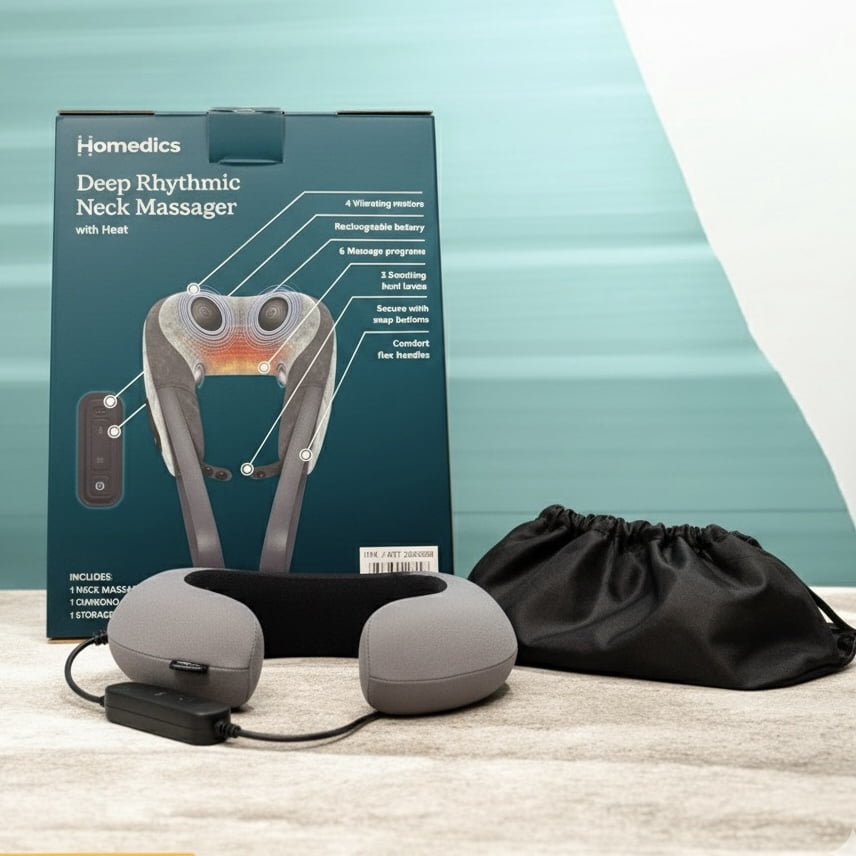Homedics Deep Rhythmic Neck Massager w/ Heat
