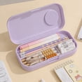 thumbnail image 5 of Pencil Box, Large Capacity Double-Layer Pencil Case, Multifunctional Storage Box for Back to School, 5 of 8