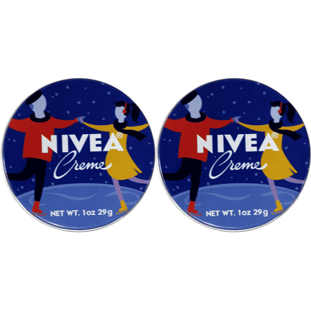 NIVEA CrÃ¨me Body, Face & Hand Moisturizing Cream - 1oz Pack of 2
