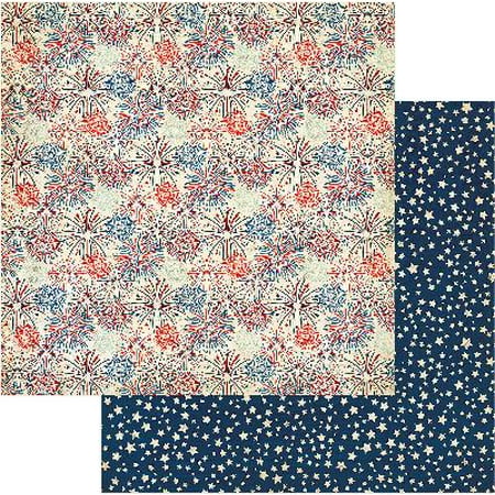 Land Of The Free Paper - Red White & Blue - Photoplay