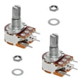 thumbnail image 1 of Paquete de 2 Perillas de Velocidad para Placa de Control B20K con Arandela y Tuerca, Repuestos Compatibles, Accesorios de Repuesto, 1 of 5