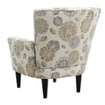 thumbnail image 5 of Wallace & Bay Gilmore Accent Chair with Flared Arms in Beige, 5 of 5