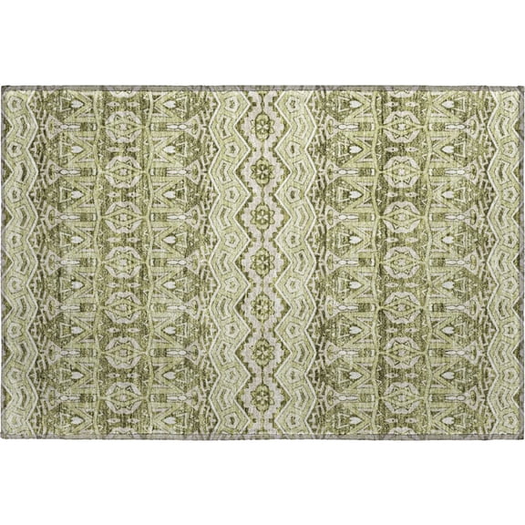 Dalyn Rugs Premium Machine Washable Mayfield AMF909 Aloe 1'8" x 2'6" Rug