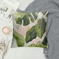 thumbnail image 2 of Nawypu Summer Tropical Throw Pillow Cover Palm Green Leaves Pillow Covers Modern Home Art Decor Set of  Tropical Banana Outdoors Decorative Pillowcase for Sofa Bed Couch, 2 of 5
