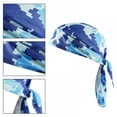 thumbnail image 3 of Cooling Helmet Liner, Sweat Wicking Doo Rag Cooling Dew Rag Hat Large Motorcycle Head Wrap Bandana Skull Caps for Men and Women, 3 of 5