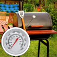 thumbnail image 3 of Termómetro de Barbacoa, Termómetro de Horno de Acero Inoxidable Max 500c/1000f Termómetro de Pantalla analógica para Horno, Horno de Pizza, Horno de Leña. Afortunado Sencillez, 3 of 5
