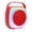 Red, variant on 6.5" Portable Mini Bluetooth Speaker Sports Stereo Lightweight Desktop RGB Lights TWS FM USB Purple