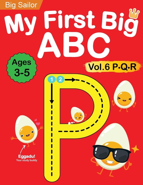 Big Sailor Edu Preschool Workbook Book 4, My First Big ABC Vol.4