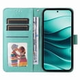 thumbnail image 3 of Funda tipo cartera GANGXUN para Vivo V50 , diseño girasol, cuero PU, soporte, cierre magnético, tarjetero, 3 of 5
