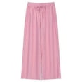 thumbnail image 2 of NJDVHB Économies d'Automne et d'Hiver! Pantalons de Survêtement pour Femmes, Pantalons Longs à Rayures Mode, Pantalons de Sport Amples pour Femmes, Rouge, P, 2 of 5