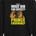 thumbnail image 3 of Shrek - What Did You Expect Prince Charming - Toddler & Youth Long Sleeve Graphic T-Shirt, 3 of 5
