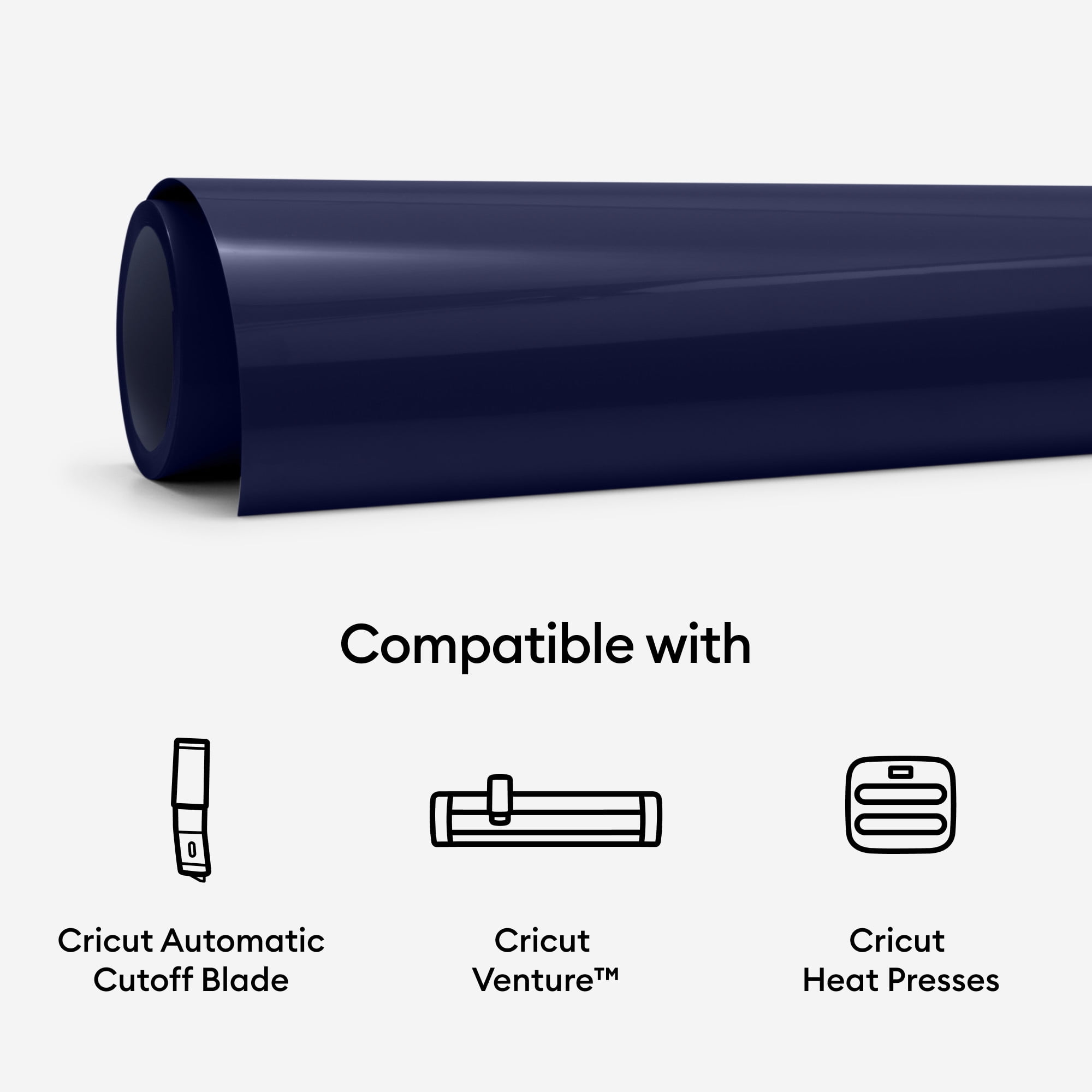 Cricut Venture Smart Iron-On Vinyl (25 in x 5 ft), 25" x 60"