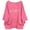 Hot Pink, variant on Womens Embroidery Tops Zaewscy Women‘s Fashion Casual Loos Short Sleeve Linen Embroidery Funny Round-Neck T-Shirt Printing Top