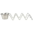 thumbnail image 1 of 1Pc Household Pancake Holder Stainless Taco Rack Display Stand with Cup (Silver), 1 of 8