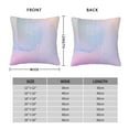 thumbnail image 2 of Honeii Rainbow Print Throw Pillow, Square Decorative Pillow Forms Soft Fluffy Plump Pillow Decorative Pillow Inserts,Couch Pillows-16"x16", 2 of 7