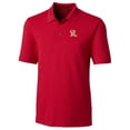 thumbnail image 2 of Men's Cutter & Buck  Red Frisco RoughRiders DryTec Forge Stretch Polo, 2 of 3