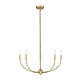 thumbnail image 4 of 3040-32MB-Z-Lite-Shannon - 5 Light Chandelier In Traditional Style-16.5 Inches Tall and 32 Inches Wide-Matte Black Finish, 4 of 7