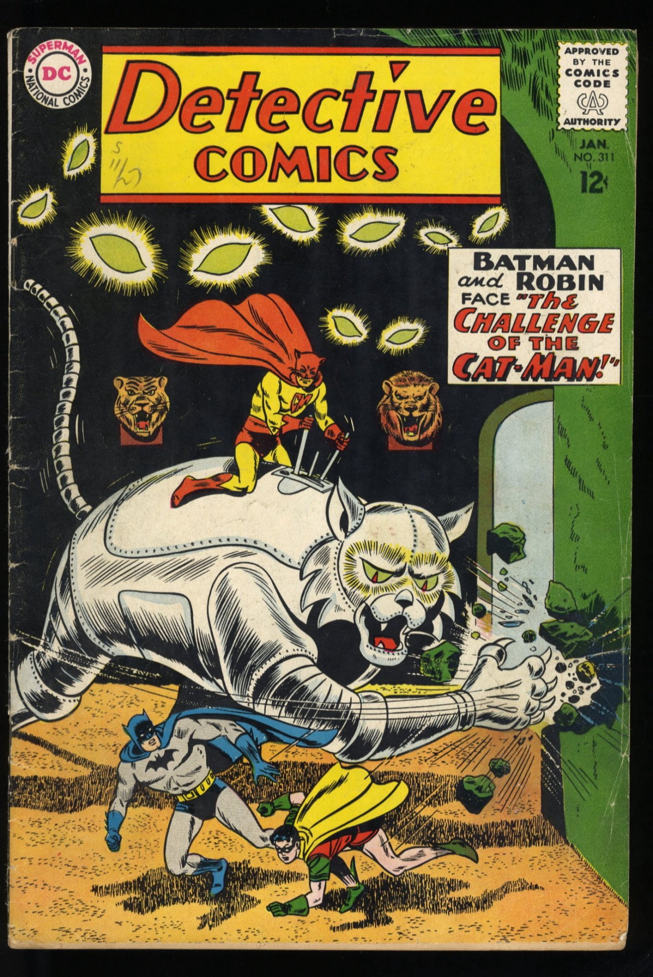 Cover of Detective Comics #311