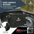 thumbnail image 4 of KNOX Housse d'Attache pour 5e Roue de VR, avec Rabat Anti-Pluie, Housse d'Attache pour VR Protection Toutes Saisons, Housse d'Attache Universelle pour 5e Roue en Tissu Oxford 600D Robuste, Accessoires pour 5e Roue, Comprend Crochets et Courroies, 4 of 7