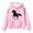 Pink, variant on Tiijoy Toddler Girls Horse Graphic Hoodie Loose Hooded Sweatshirt Top, Sizes 4-5T