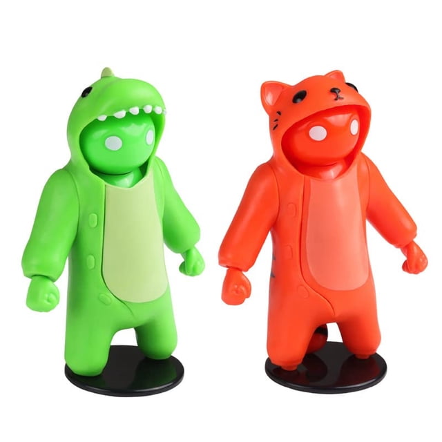Figuras de acción P.M.I. Bestias de pandillas Red & Green Juguetes coleccionables 6.5 pulgadas