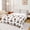 White Brown, variant on Erosebridal Princess Bow Baseball Girls Bed Sheets, Pink Stripe King Sheets for Women, 4 Pieces