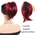 thumbnail image 2 of Extensions de Cheveux en Queue de Cheval avec Pince à Griffes Synthétiques Chignon Droit, 2 of 7