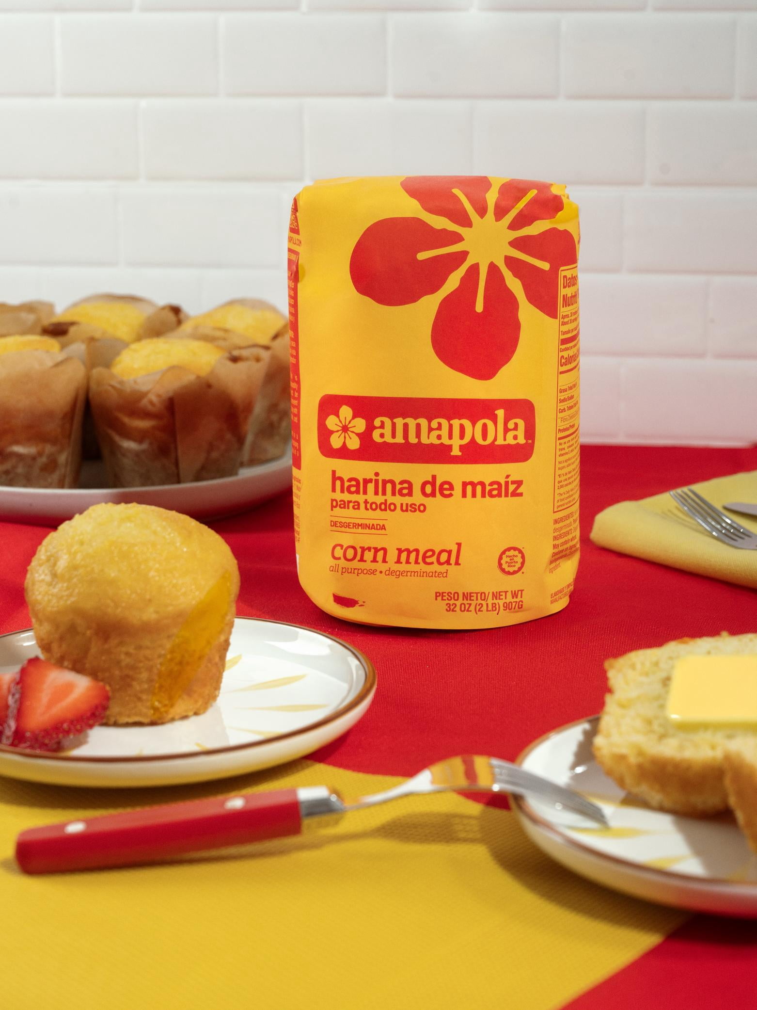 Amapola Harina De Maiz Cornmeal