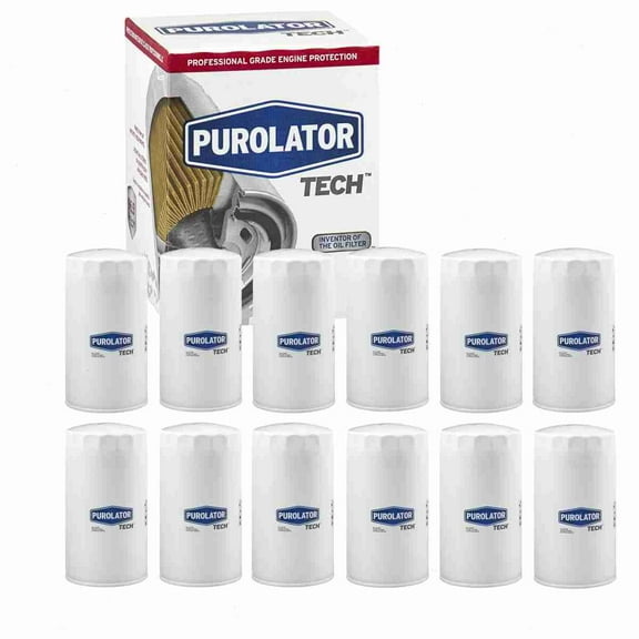 12 pc Purolator TECH TL45335 Engine Oil Filters for 05083285AA 05093092AA 1240388-H1 151831114 1607MP 25011997 27620 27620MP 37620 3903264 3903964 3908615 3914395 3932217 3937145 3937146 3937147