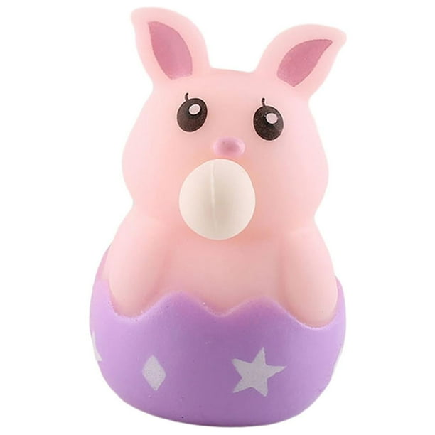 Juguete para exprimir burbujas Hugo Conejo violeta juguetes para apretar