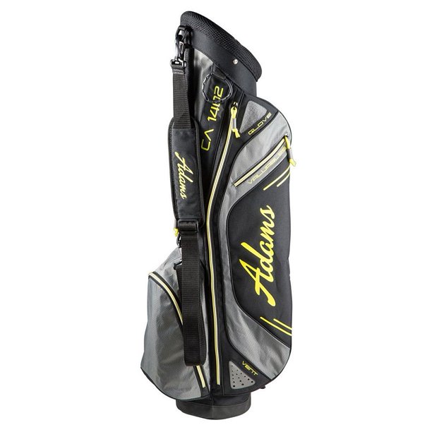 Adams Golf CA 1402 Sunday Bag (Black/Grey, 6.5" 2way top) Golf NEW