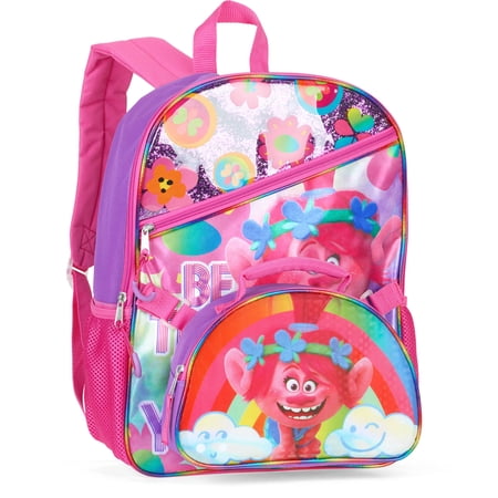 trolls backpack and lunchbox