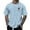 A2 Sky Blue, variant on snilers Mens T Shirt Short Sleeve Crew Neck Tee Tops Summer Beach Classic Fitted Blouse Tropical Printed Shirts