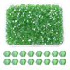 thumbnail image 1 of Uxcell 1000pcs 3mm Cuentas de Cristal de Vidrio Bicone, Cuentas Facetadas con Caja Verde Hierba AB, 1 of 5