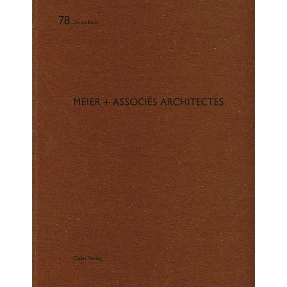 meier associes architectes (Paperback)