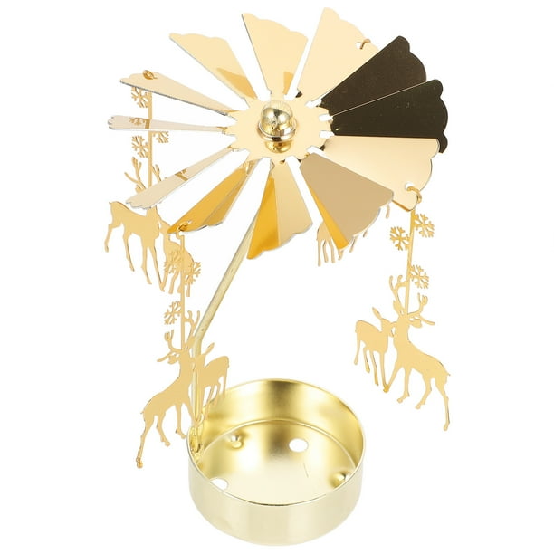1pc alk rotando candelabros alk rotativo vela de vela alk candelabro