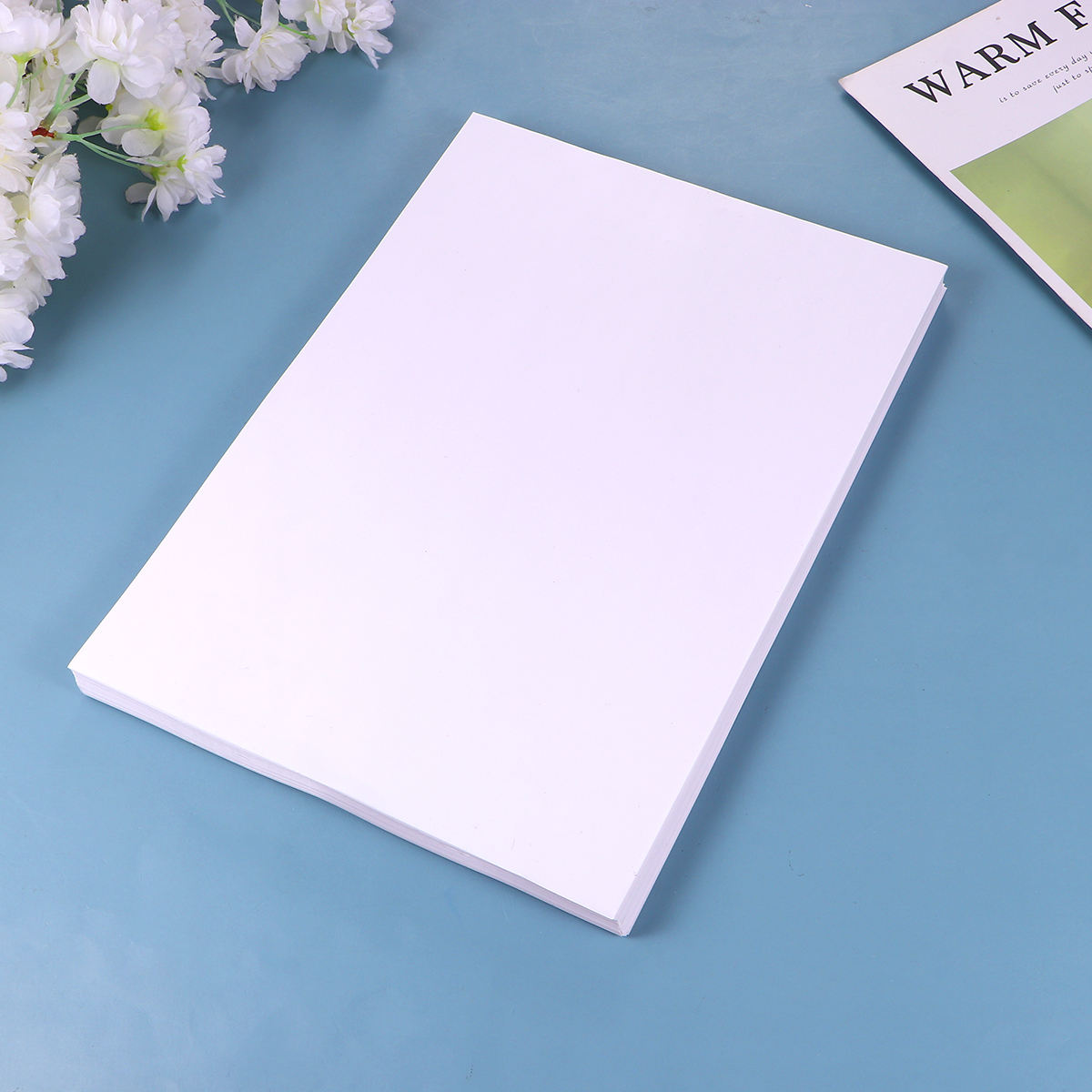 QIFULL White A4 Anti Stick Isolation Paper Sheets for Home Use Non Adhesive Release Paper