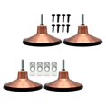 thumbnail image 2 of Guardoinrt Ensemble de 4 Niveleurs Robustes pour Pieds de Table de Billard pour un Alignement Précis de la Table de Jeu Robuste, 2 of 6