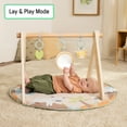 thumbnail image 2 of Ingenuity Wonder & Wood Wooden Toy Arch & Play Mat, 2 of 4
