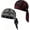 Style-c, variant on Paisley Cooling Headscarf Cap Set Bandana Beanie, Safety Helmet Liner, Adjustable Straps