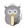 thumbnail image 2 of TIELUTT Cute Holder Strong Holder Wall Mount Hook Seamless Sticker Home Kitchen Tile Tape Towel Clips for in Bathroom Clear Clips for Hanging Lights Hanging Hooks for Closet Rod Front Door Hooks for, 2 of 5