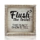 thumbnail image 1 of Letrero decorativo ZlFart Flush Inodoro Bathroom Rules blanco, 1 of 6