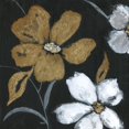 thumbnail image 2 of Tava Studios 12x12 Black Ornate Wood Framed with Double Matting Museum Art Print Titled - Moonlight Garden I, 2 of 4