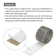 thumbnail image 4 of Unique Bargains 2 Roll 1 Yard 13.5/27mm Self Adhesive Crystal Rhinestone Ribbon for Crafts Project, Gray, 4 of 5