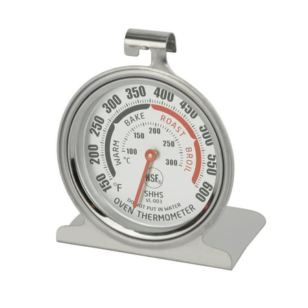 Mainstays Instant Read Stainless Steel Oven Thermometer