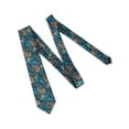 thumbnail image 5 of Gustave Men's Solid Color Formal Necktie Set Tie and Handkerchief Cufflinks Tie Clip for Wedding Business Meeting, 5 of 9