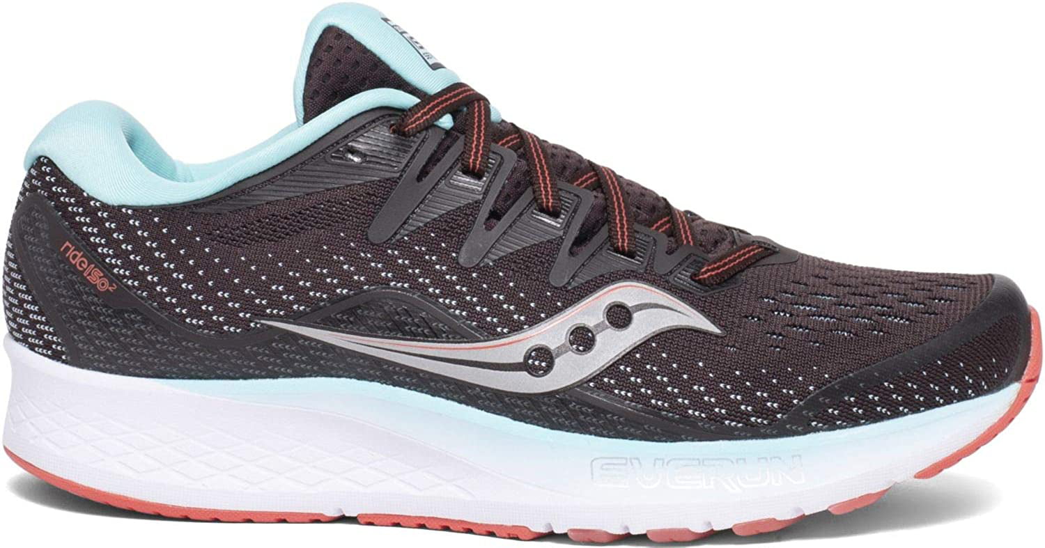 Saucony Ride ISO 2 Womens Running Shoe - Brown/Coral - 6 - Walmart.com