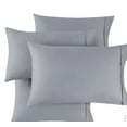 thumbnail image 2 of Hotel Signature Egyptian Cotton 400 Thread Count 6-Piece Sheet Set, King Gray, 2 of 3