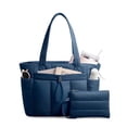 thumbnail image 1 of Bolso de mano TopDesign Puffy para mujer con portavasos y portátil L, 1 of 8