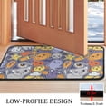 thumbnail image 3 of Halloween Cute Icons Collage Pattern Door Rugs,Washable Non Slip Door Mats Indoor,Decorative Door Mats,Entry Mat Indoor for Entrance,Bedroom,Kitchen,Bathroom,30"x17", 3 of 6